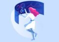 Illustrated woman