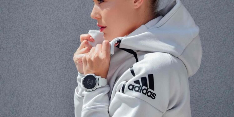 woman wearing Adidas jacket