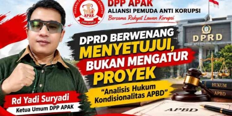 DPRD Berwenang Menyetujui, Bukan Mengatur Proyek — Analisis Hukum Kondisionalitas APBD