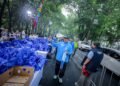 Sunrise di Flyover Kiaracondong Memukau Pelari Pocari Sweat Run 2026
