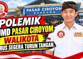 Polemik BUMD Pasar Ciroyom Walikota Harus Segera Turun Tangan