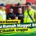 Kadis DLH Bandung Tinjau Rumah Maggot BSF Cibadak Unggul