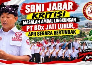SBNI Jabar Kritisi Masalah AMDAL Lingkungan PT BDx  Jatiluhur, APH Segera Bertindak