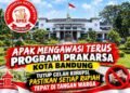 APAK Mengawasi Terus Program Prakarsa Kota Bandung: Tutup Celah Korupsi, Pastikan Setiap Rupiah Tepat di Tangan Warga